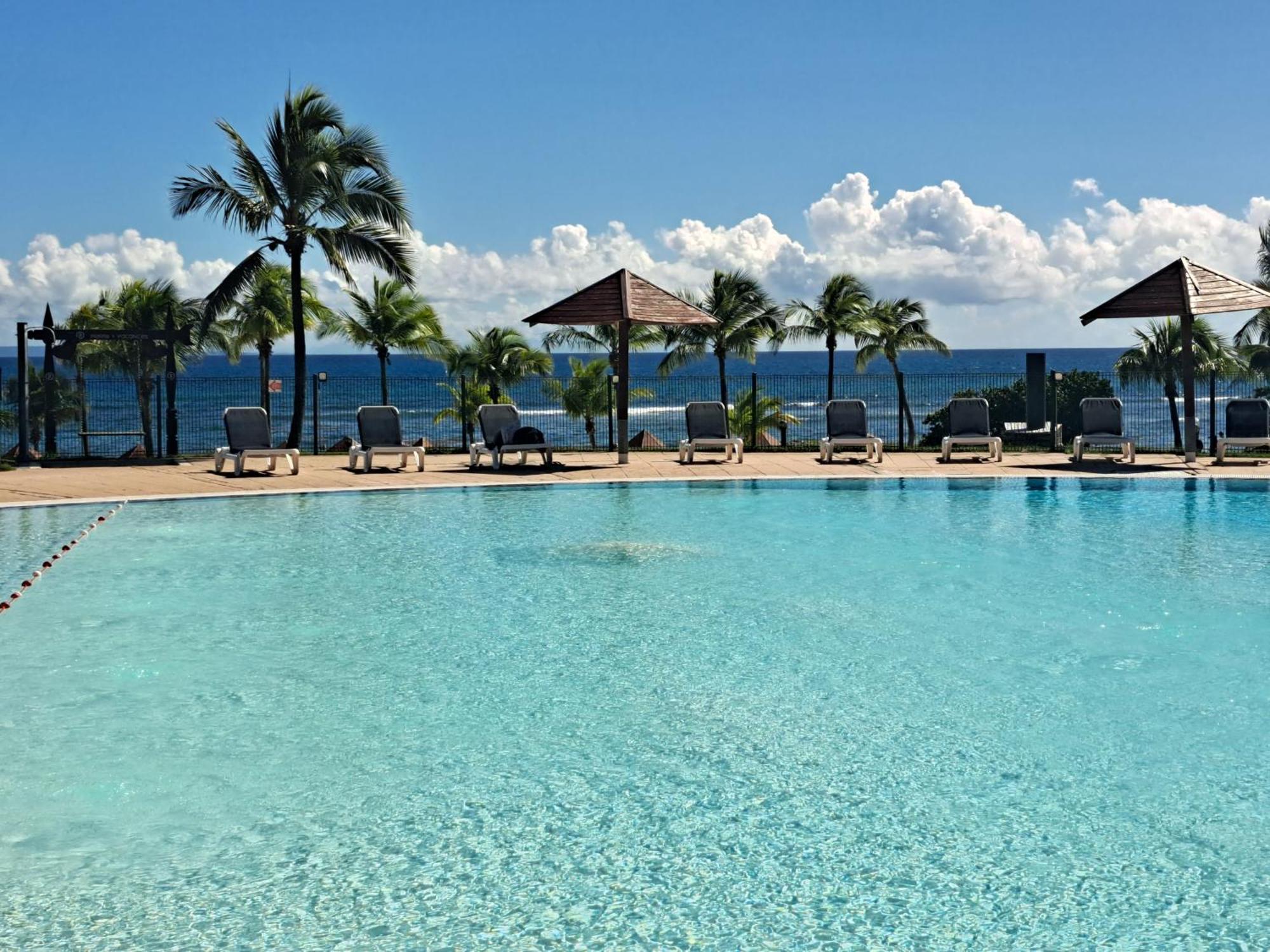 Studio Avec Vue Mer Exceptionnelle, Plage Et Piscine, Village Vacances Sainte-Anne ภายนอก รูปภาพ